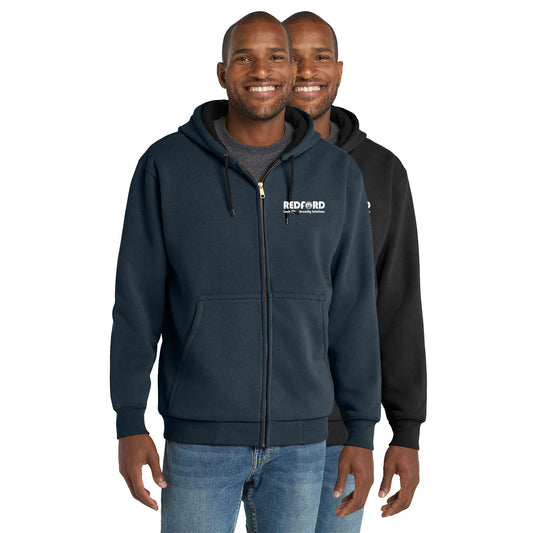 Men's Cornerstone Heavyweight Full-Zip Hooded Sweatshirt w/Thermal Lining